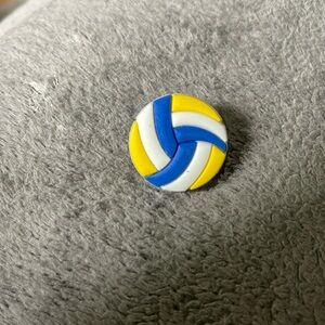 Volleyball Croc shoe charm new - bundle pricing